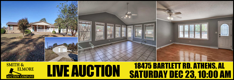 December 2nd Online Only Auction - Adam's Auction & Real Estate