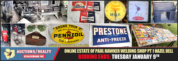 December 2nd Online Only Auction - Adam's Auction & Real Estate