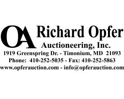 RICHARD OPFER AUCTIONEERING INC